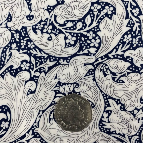 Cotton Lawn - 0253/SI/A - Navy